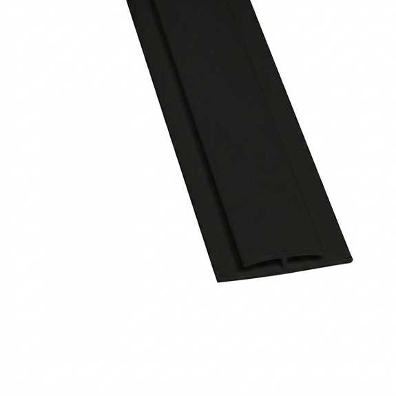 FRP 8' Black Division Bar Molding